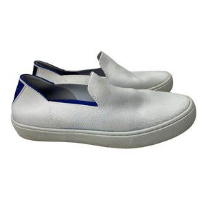 Rothy's Women's The Original Slip-On Sneaker White Knit Sneakers Size 6.5